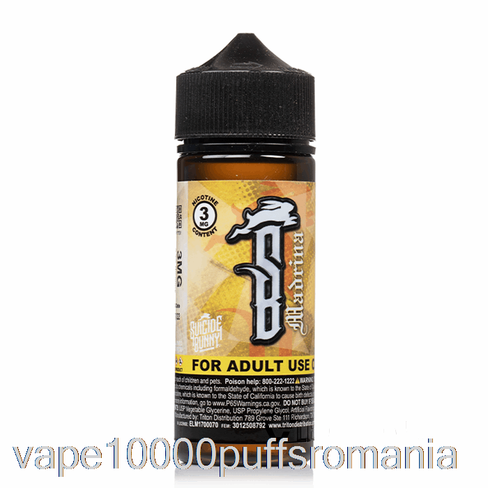 Vape Romania Madrina - Suicide Bunny - 120ml 0mg